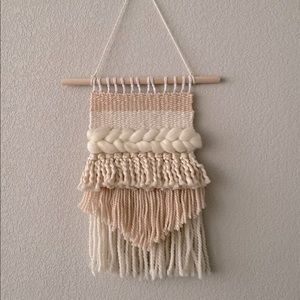 Authentic Pink and White Tapestry